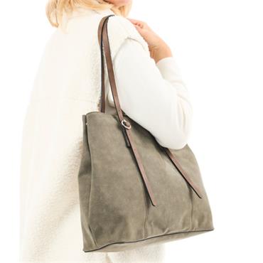 RIEKER H1028 HANDBAG - KHAKI