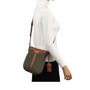 GIONNI 11G2824 CROSSBODY BAG - OLIVE