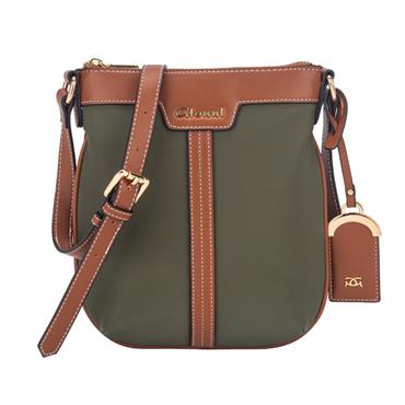 GIONNI 11G2824 CROSSBODY BAG - OLIVE