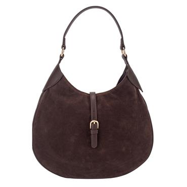 GIONNI 11G2795 HANDBAG - DARK BROWN