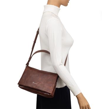 GIONNI 11G2807 HANDBAG - BROWN