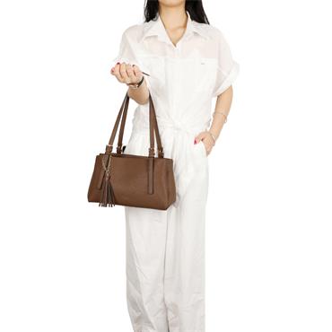 GIONNI 11G2819 HANDBAG - COFFEE