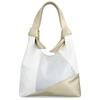 REMONTE Q0720 HANDBAG - WHITE GOLD