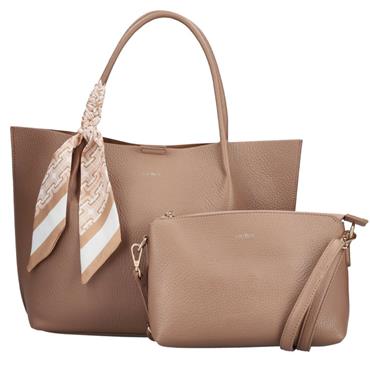 RIEKER H1399 HANDBAG - TAN