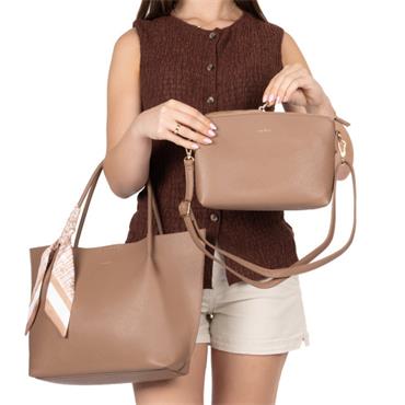 RIEKER H1399 HANDBAG - TAN