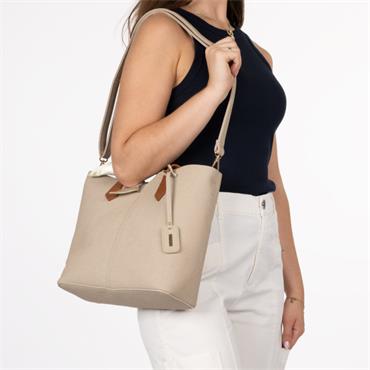 RIEKER H1045 HANDBAG - BEIGE