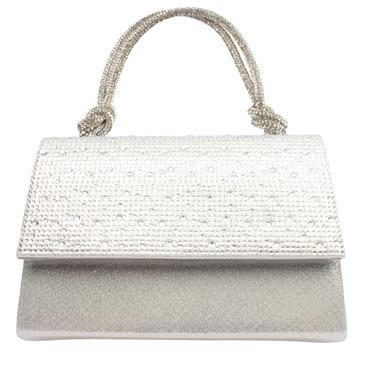 SORENTO SAN REMO MATCHING BAG - SILVER