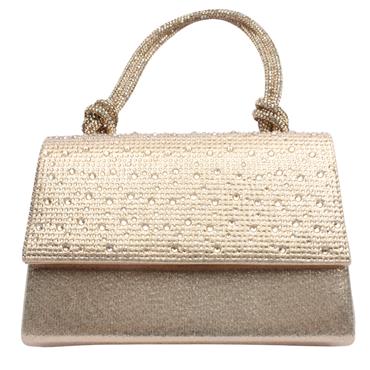 SORENTO SAN REMO MATCHING BAG - GOLD