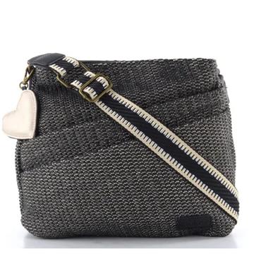 RIEKER H1004 HANDBAG - BLACK MULTI