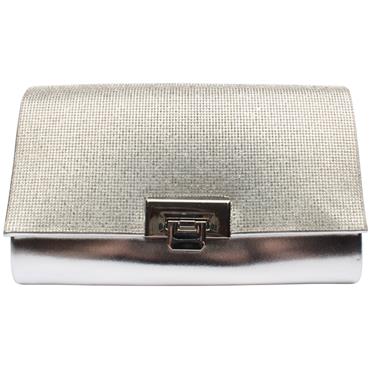 UNA HEALY UH CENTREFOLD BAG - SILVER