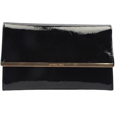 MARCO TOZZI 61011 HANDBAG - BLACK PATENT