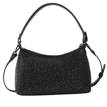 MARCO TOZZI 61012 HANDBAG - BLACK GLITTER