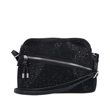 RIEKER H1031 HANDBAG - BLACK SPARKLE