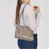 RIEKER H1031 HANDBAG - BEIGE BLK