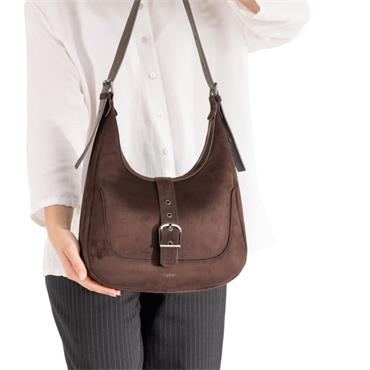 RIEKER H1024 HANDBAG - BROWN