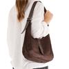 RIEKER H1024 HANDBAG - BROWN