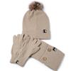 PEPE MOLL 262635 HAT/SCARF/GLOVES SET - BEIGE