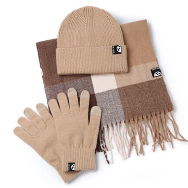 PEPE MOLL 262631 HAT/GLOVE/SCARF SET - SAND