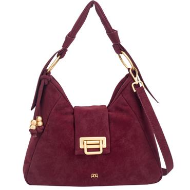 GIONNI 11G2905 HANDBAG - BURGUNDY