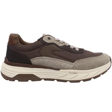 RIEKER 06100 SHOE - BROWN MULTI