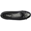 GABOR 06102 BOW POMP - Black