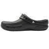 CROCS 10075 BISTRO WORK CLOG - BLACK BLACK