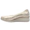 PITILLOS 11072 WEDGE SHOE - GOLD