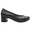 PITILLOS 11133 LOW HEEL SHOE - Black
