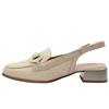 PITILLOS 11151 SLING BACK SHOE LOW - CREAM
