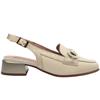 PITILLOS 11151 SLING BACK SHOE LOW - CREAM