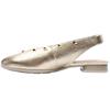 PITILLOS 11173 SLING BACK SHOE - GOLD