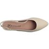 PITILLOS 11177 SLING BACK SHOE - CREAM