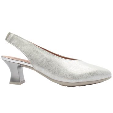 PITILLOS 11182 SLING BACK SHOE - SILVER