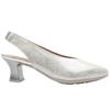 PITILLOS 11182 SLING BACK SHOE - SILVER