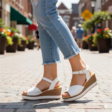 PITILLOS 11280 SANDAL - WHITE