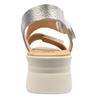 PITILLOS 11293 WEDGE SANDAL - SILVER