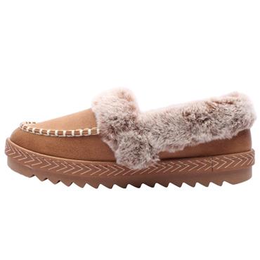 SKECHERS 113668 SLIPPER - CHESTNUT