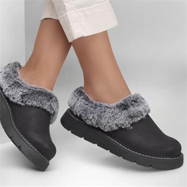 SKECHERS 114762 SLIPPER - Black