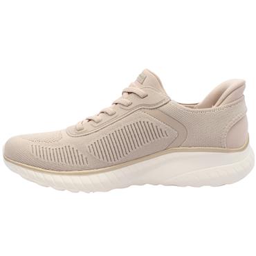 SKECHERS 117497 BOBS SQUAD TRAINER - BEIGE