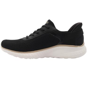 SKECHERS 117497 BOBS SQUAD TRAINER - BLACK GOLD