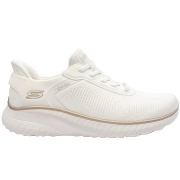 SKECHERS 117497 BOBS SQUAD TRAINER - WHITE GOLD