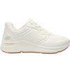 SKECHERS 117560 BOBS ARCH TRAINER - WHITE