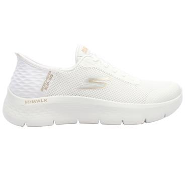 SKECHERS 124836 TRAINER - WHITE GOLD