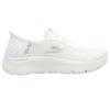 SKECHERS 124836 TRAINER - WHITE GOLD