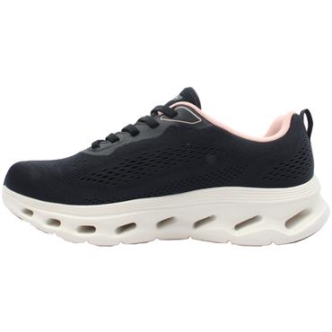 SKECHERS 125145 TRAINER - NAVY PINK