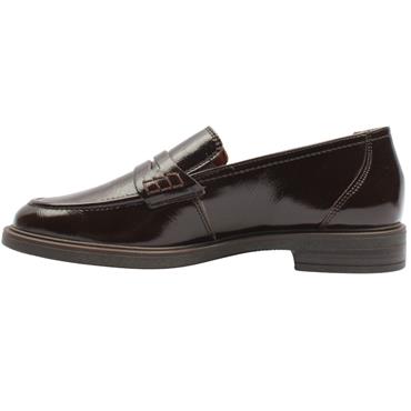 PAUL GREEN 1251 SLIP ON SHOE - BROWN