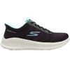 SKECHERS 125643 GO WALK TRAINER - BLACK/PURPLE