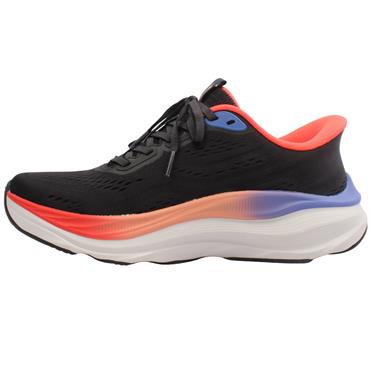 SKECHERS 129200 MAX RUN TRAINER - BLACK MULTI