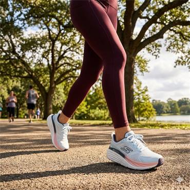 SKECHERS 129720 TRAINER - LIGHT BLUE