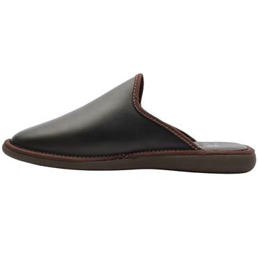 NORDIKA MENS SLIPPER 131 - BLACK BROWN